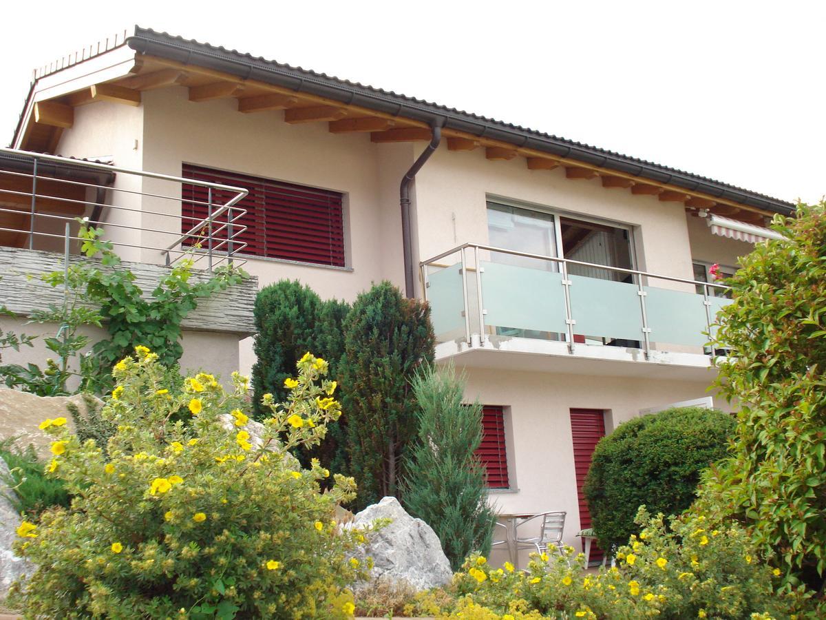Ferienwohnung Lenggenhager Plantzette Sierre Bagian luar foto