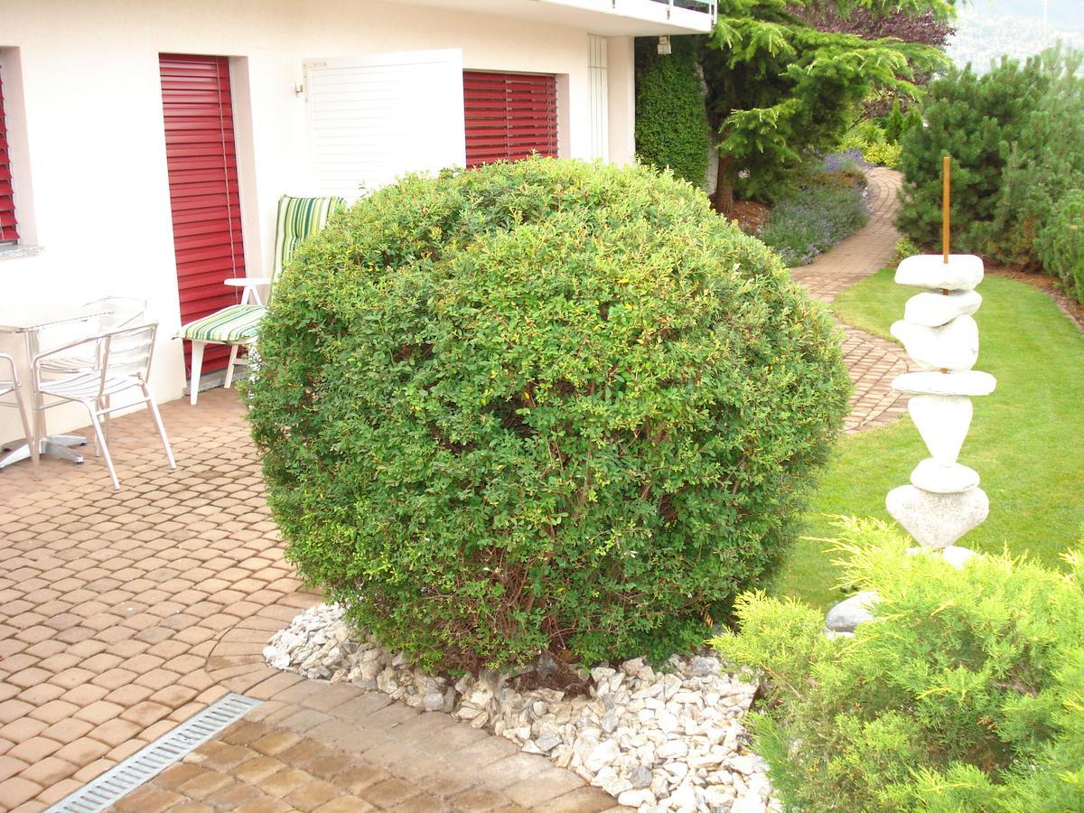 Ferienwohnung Lenggenhager Plantzette Sierre Bagian luar foto